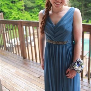 Blue Davids Bridal Prom Dress Size 6